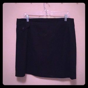 NWT Banana Republic wool black skirt